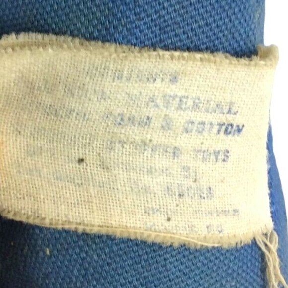 Vintage Mickey Mouse Plush Toy 16 inch Blue Jumpsuit By Walt Disney Productions - Picture 9 of 9